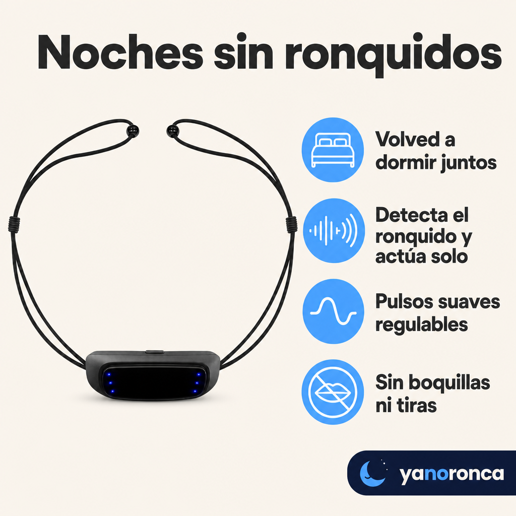 Noches Sin Ronquidos - beneficios