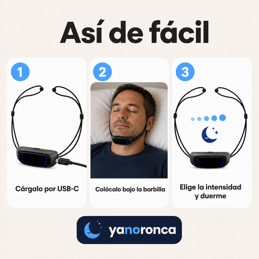 Noches Sin Ronquidos - cómo se usa